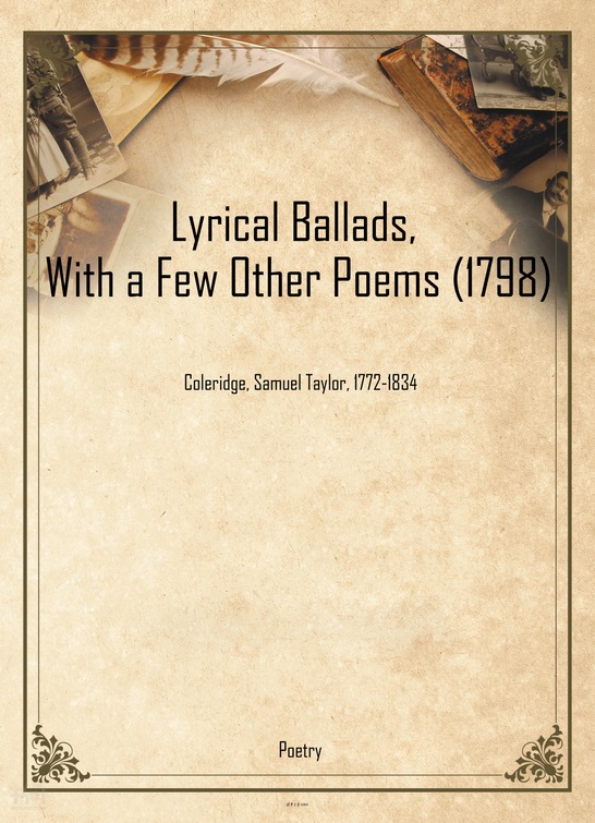 《lyrical ballads, with   few other poems (1798)》